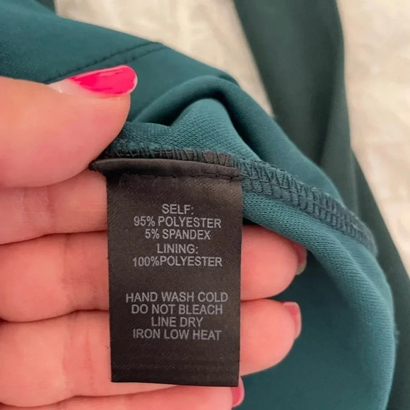 Lulus green front tie mini dress - Picture 8 of 8